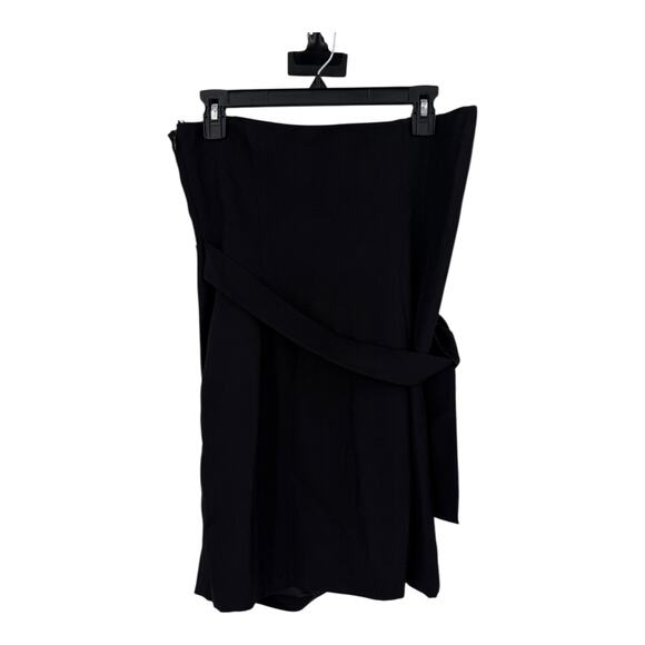 Gauge81 dress Natal draped grain de poudre minidress black size 40 (US 10) - Picture 3 of 9